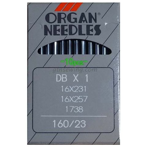 Organ Industrial Lockstitch Machine Needles DBx1 16x231 Size 160/23