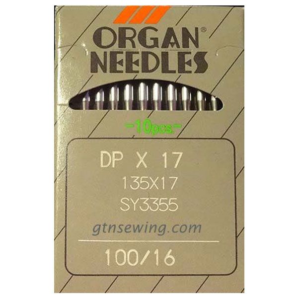 Organ Industrial Walking Foot Machine Needles 135x17 Size 100/16