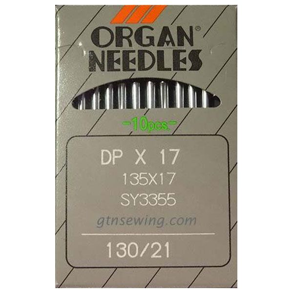Organ Industrial Walking Foot Machine Needles 135x17 Size 130/21
