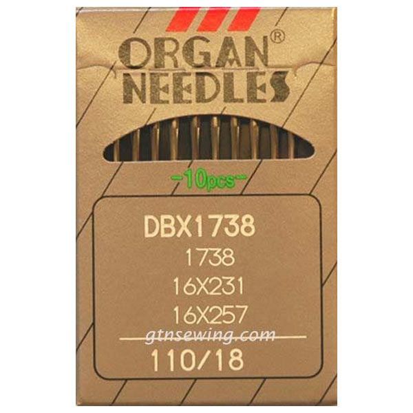 Organ Industrial Machine Needles DBx1 16x231 Size 110/18, 100 Needles
