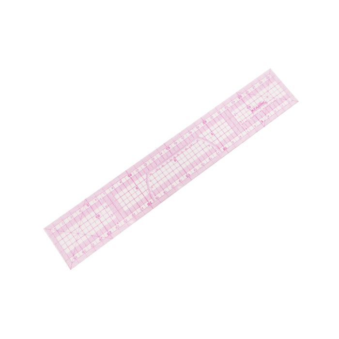 Plastic Pattern Grading Ruler 30cm 1.2mm Thick