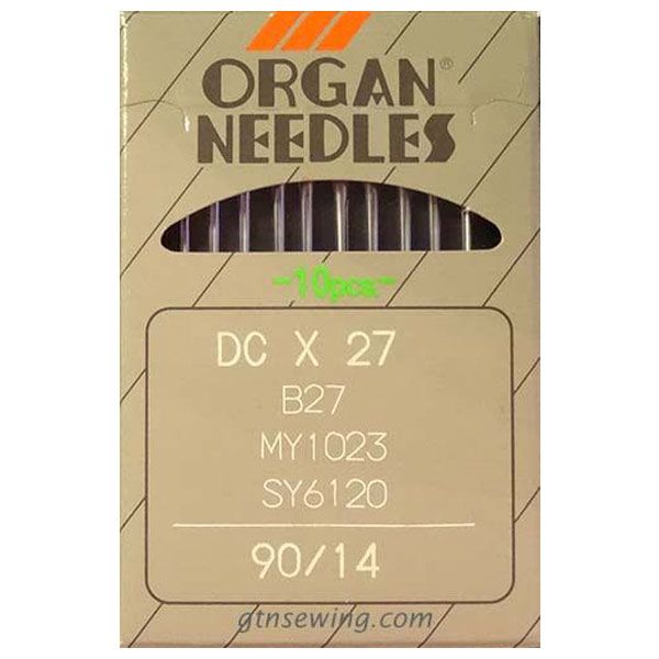 Organ Industrial Overlock Machine Needles B27 DC X 27 Size 90/14