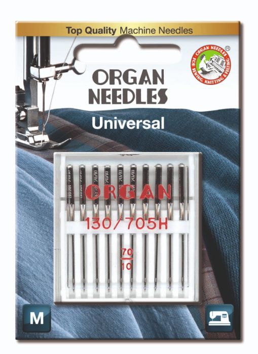Organ Standard Sewing Needles 130 705H Size 70/9 10 Needles Per Pack
