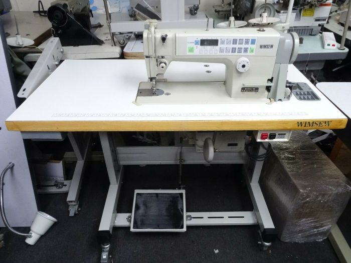 WIMSEW INDUSTRIAL SEWING MACHINE  W-B211-413SV  FULLY AUTO