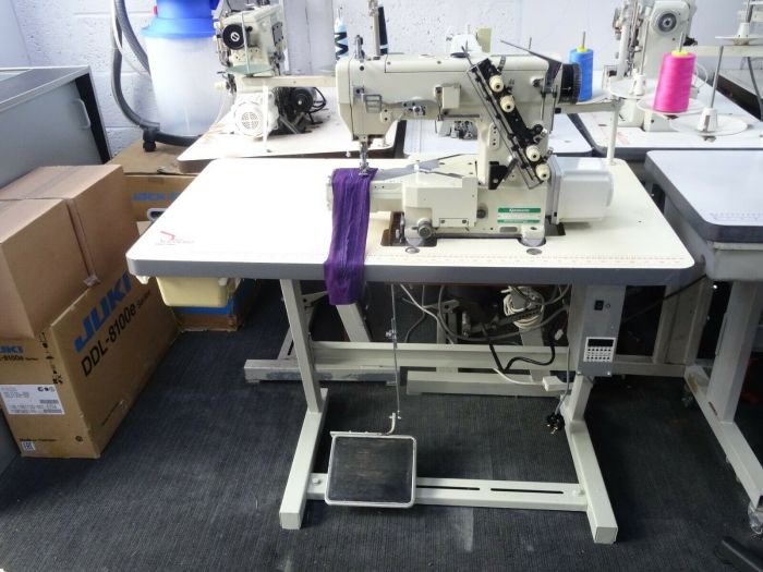 YAMATO INDUSTRIAL COVERSTITCH, HEMMING MACHINE FULLY AUTO VC2700 FULLY SERVICED